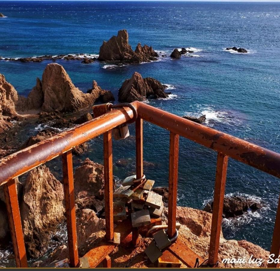 Villa Rocio, 1ª Linea Playa Y Parque Natural - Planta Baja Cabo De Gata Kültér fotó